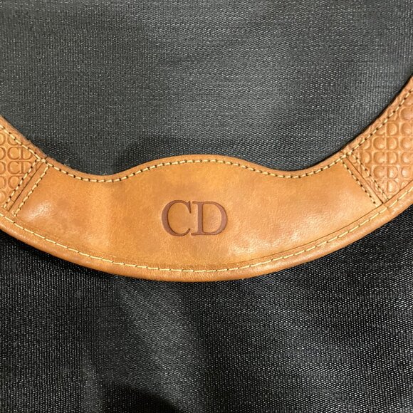 Christian DIOR Vintage Handbag, halfmoon with unbranded gold chain - Picture 9 of 9